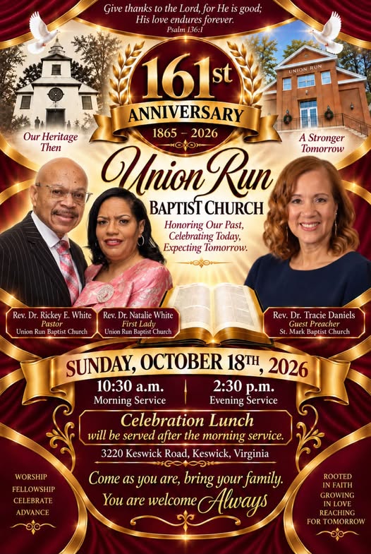 161st Anniversary Flyer